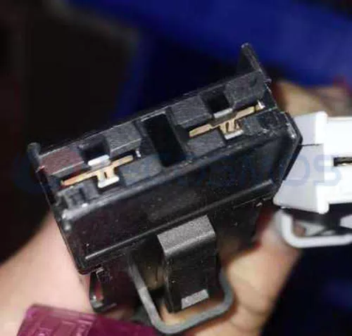 Car Connector For Black 2 pins CT2-0457M