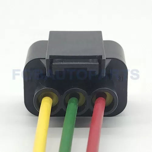 CT3-0003M Connector Wire 3pin Female for Hyundai Electronic Fan Tank Fan Plug 1743271-2 - image 3