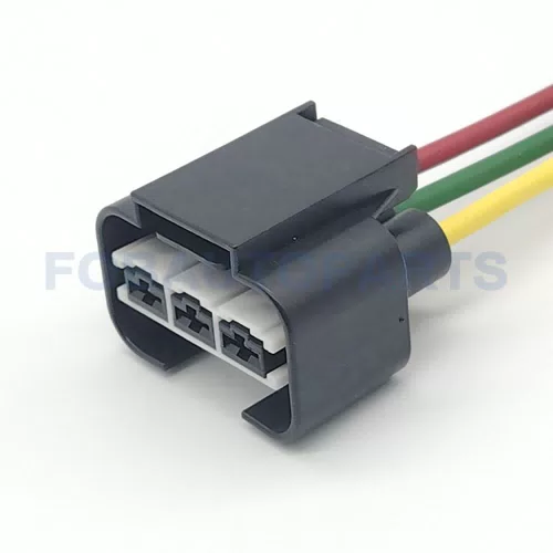 CT3-0003M Connector Wire 3pin Female for Hyundai Electronic Fan Tank Fan Plug 1743271-2 - image 4