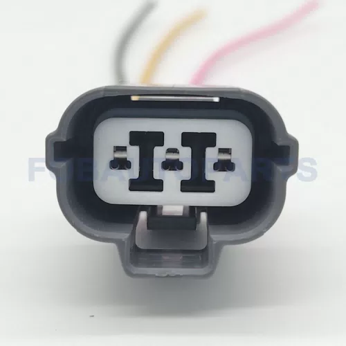 CT3-0006M Connector Wire 3pin Female for Honda Headlight Adjuster Wheel Speed Sensor Plugs - image 2