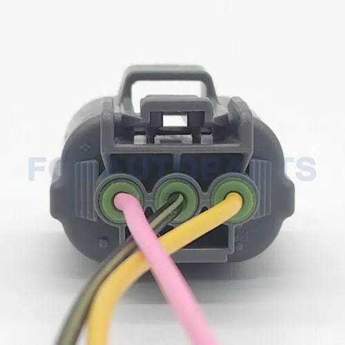 CT3-0006M Connector Wire 3pin Female for Honda Headlight Adjuster Wheel Speed Sensor Plugs - image 3