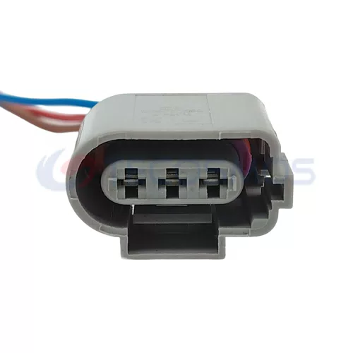 Automotive Crankshaft Sensor Fog Light Waterproof Automotive Electronic Connector Suitable for VW 3-pin Female CT3-0008M - image 2