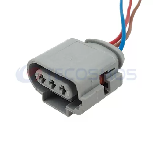 Automotive Crankshaft Sensor Fog Light Waterproof Automotive Electronic Connector Suitable for VW 3-pin Female CT3-0008M - image 4
