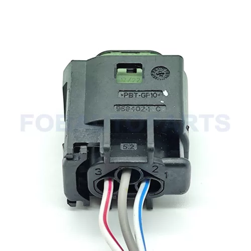 CT3-0048M-1 Connector Wire 3pin Female for Radar Plug Warm Air Water Valve Plug Benz BMW C200 968402-1 1-9676 - image 6