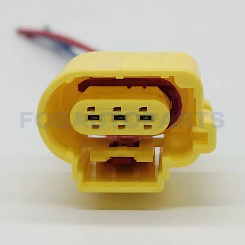 CT3-0085M-2 Connector Wire 3pin Female for Yellow FLAT CONTACT HOUSING 8V0973703 - image 2