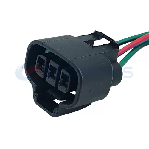 Auto Parts Electronic Fog Light Resistor Control Module Harness Plug Connector Plug for Mitsubishi Fiat 3-pin Female... - image 3