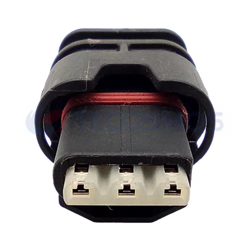 Automotive Oxygen Sensor Connector Waterproof Shell Suitable for BMW 3pin Female CT3-0178M - image 2