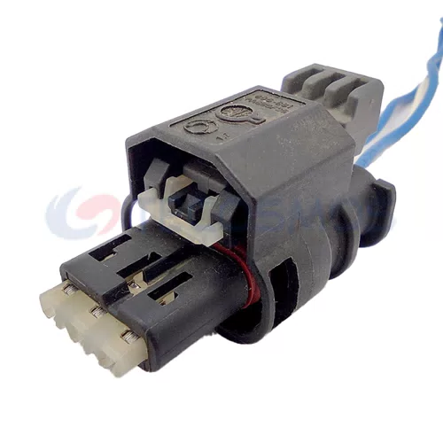 Automotive Oxygen Sensor Connector Waterproof Shell Suitable for BMW 3pin Female CT3-0178M - image 3