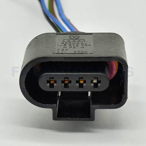 CT4-0016M 4-Pin Female Connector Wire for Intake Pressure Sensor Plug 1J0973704 1563689-1 - image 2