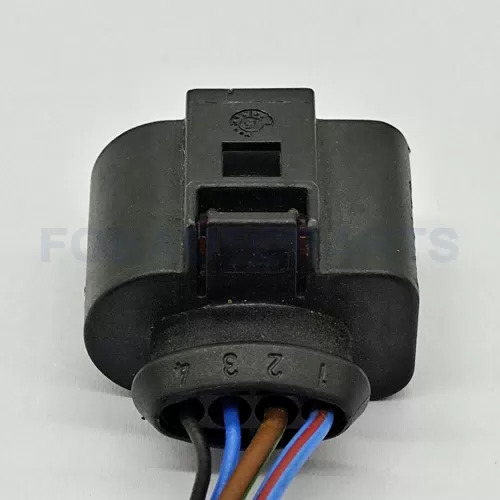 CT4-0016M 4-Pin Female Connector Wire for Intake Pressure Sensor Plug 1J0973704 1563689-1 - image 3