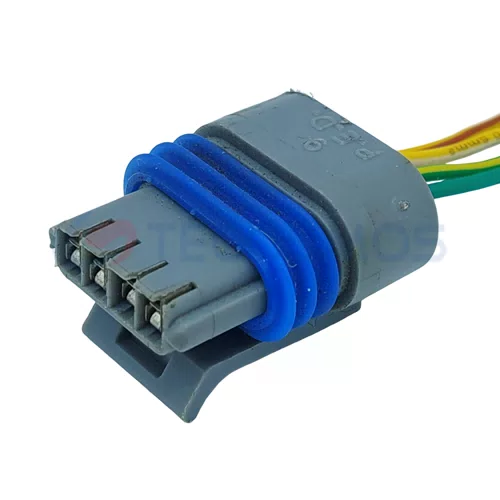 Automotive Waterproof Wire Harness Connector for Car Connector Plug 4-Pin Female 12162833 - image 3