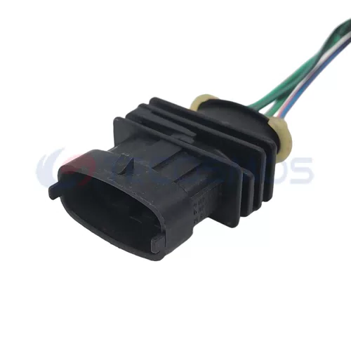 Waterproof Wire Connector Fuel Pressure Sensor Ignition Coil Plug for Car 4 Pin Male CT4-0044G - image 6