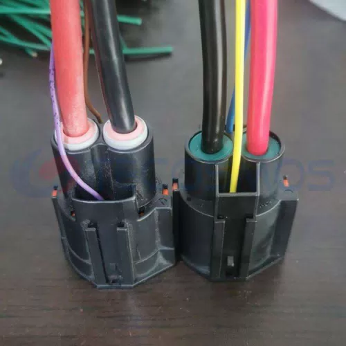 Connector for Ford Car Connector electronic fan original grey 3-hole 4pin CT4-0059M-1 - image 2