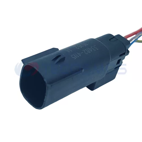 Auto Parts Oxygen Sensor Plug Connector, Wire Plug Connector, Suitable for Car 4P Male 33472-4049 - image 4