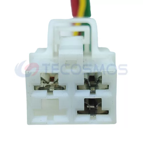 Automotive Blower Resistor Plug Copper ABS Wiring Harness Connector Plug IP66 Waterproof Shell for Teana 4pin Female CT4-0098M-1