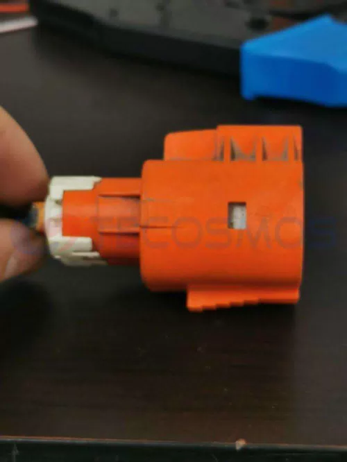 Car Connector For There are two thin Female pins in middle of new energy plug CT4-0099M - image 4