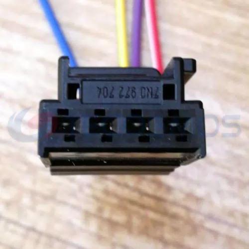 Audi & Volkswagen Tail Light Plug 7N0972704 4Pin CT4-0204M Car Connector with Copper Contacts