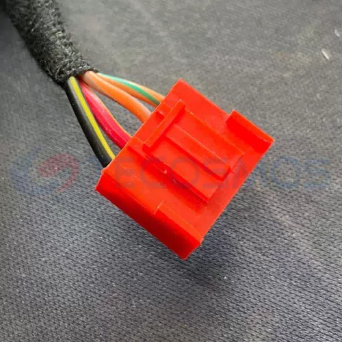 Car Connector For Volkswagen Red 4pin CT4-0306M - image 2