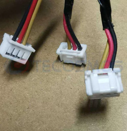 Car Connector For lamp is white and has four pins CT4-0314M - image 2