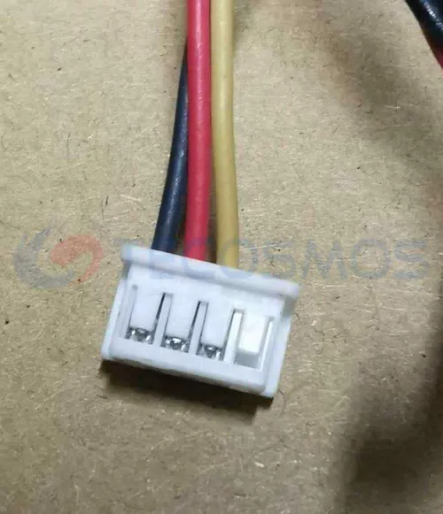 Car Connector For lamp is white and has four pins CT4-0314M - image 3