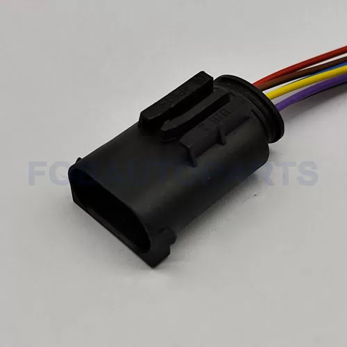 CT6-0005G Connector Wire 6pin Male for BMW Radar Harness Master Plug for R4V Hallsensor 1-967587-3 - image 5