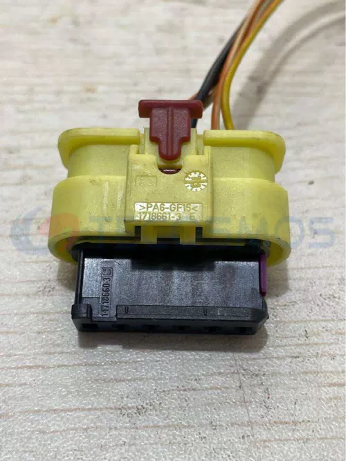 Car Connector For radar has one dead hole and six pins CT6-0016M-8 - image 2