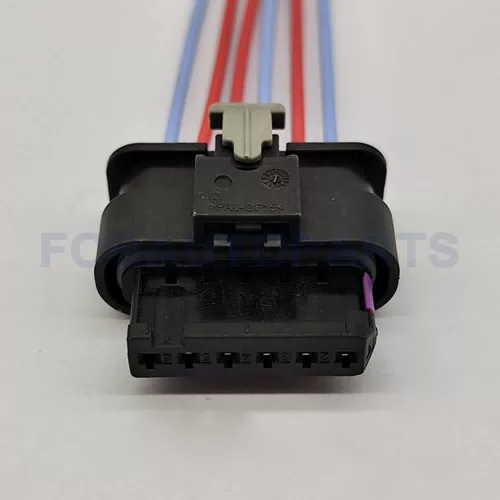 CT6-0016M Connector Wire 6pin Female for BMW Tail Light Plugs 4F0973706 1-2141325-1 - image 2