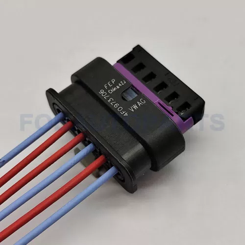 CT6-0016M Connector Wire 6pin Female for BMW Tail Light Plugs 4F0973706 1-2141325-1 - image 4