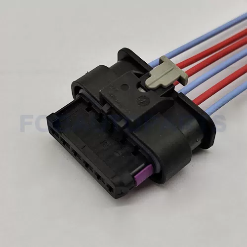 CT6-0016M Connector Wire 6pin Female for BMW Tail Light Plugs 4F0973706 1-2141325-1 - image 5
