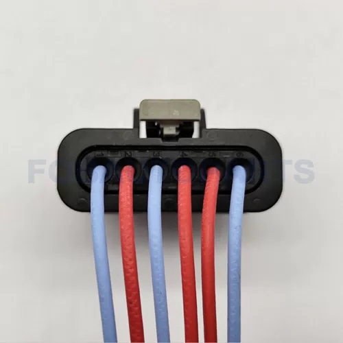 CT6-0016M Connector Wire 6pin Female for BMW Tail Light Plugs 4F0973706 1-2141325-1 - image 6