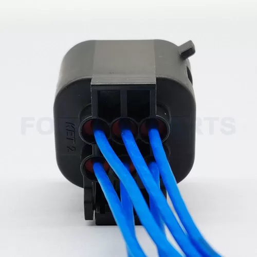 CT6-0021M-2 Connector Wire 6pin Female for Hyundai Headlight Plugs - image 3