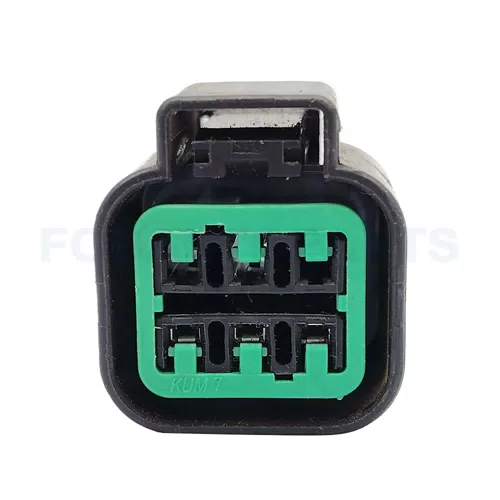 CT6-0021M Connector Wire 6pin Female for Hyundai Headlight Plugs Chevrolet Copacetic Headlights