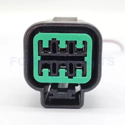 CT6-0021M Connector Wire 6pin Female for Hyundai Headlight Plugs Chevrolet Copacetic Headlights - image 2