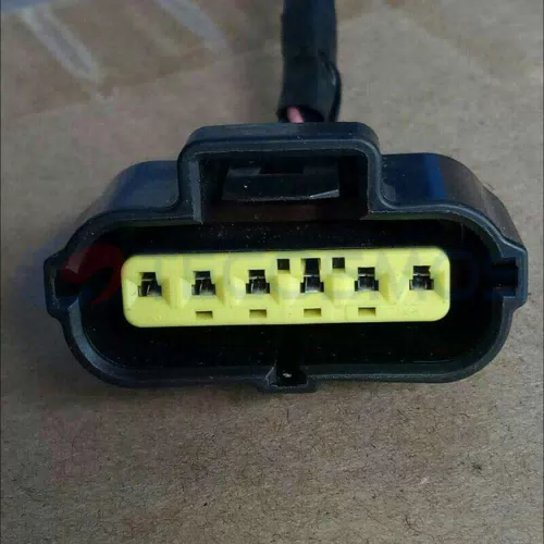 Car Connector For air flowmeter plug has 6 wires and 6 pins CT6-0033M-2