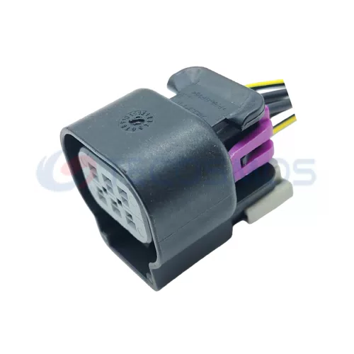 Wire Harness Plug of Automobile Waterproof Connector 6 Pin Female 15355297 - image 3