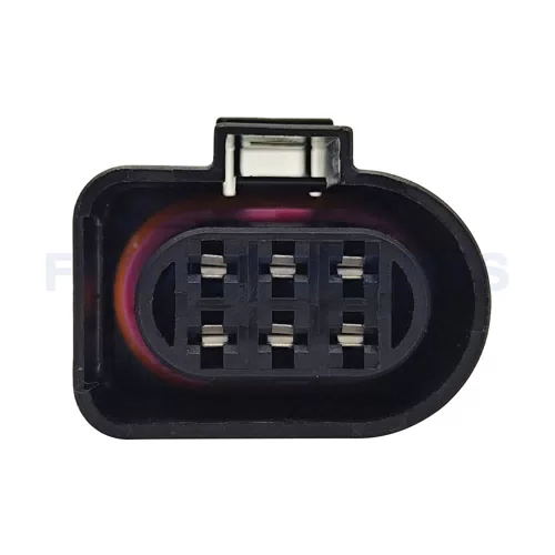 CT6-0037M Connector Wire 6pin Female for VW Audi Tail Light Large Two Flaps 1J0973733