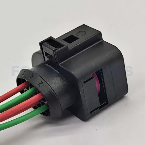 CT6-0037M Connector Wire 6pin Female for VW Audi Tail Light Large Two Flaps 1J0973733 - image 4