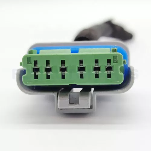 CT6-0043M-10 Connector Wire 6pin Female for Peugeot Green Core Jacks Are the Same Size
