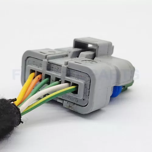 CT6-0043M-10 Connector Wire 6pin Female for Peugeot Green Core Jacks Are the Same Size - image 6