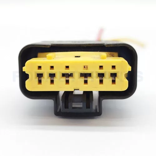 CT6-0043M-4 Connector Wire 6pin Female for Nissan Sunny Rear Tail Light Plug for Renault Clio 2005-2011 - image 2