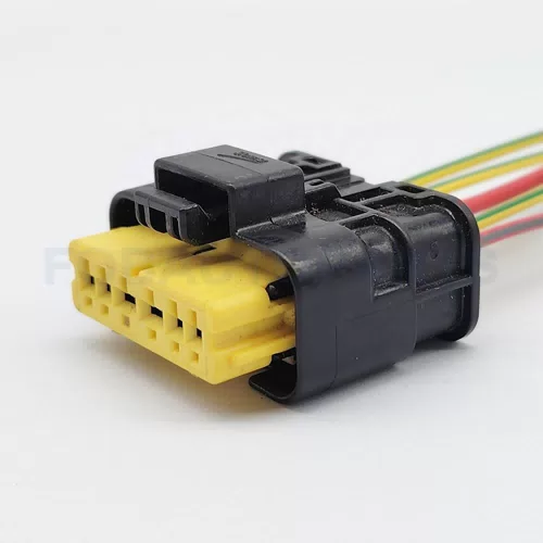 CT6-0043M-4 Connector Wire 6pin Female for Nissan Sunny Rear Tail Light Plug for Renault Clio 2005-2011 - image 4