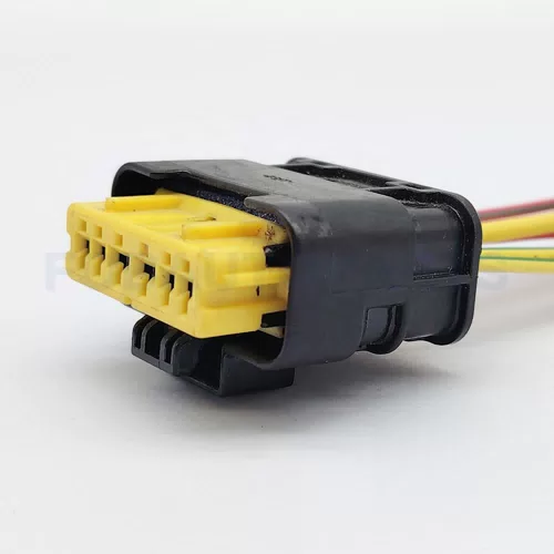 CT6-0043M-4 Connector Wire 6pin Female for Nissan Sunny Rear Tail Light Plug for Renault Clio 2005-2011 - image 5