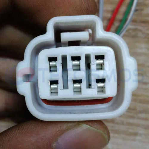 Car Connector For 6pin plug For Toyota For headlight For air conditioning compressor CT6-0050M-1