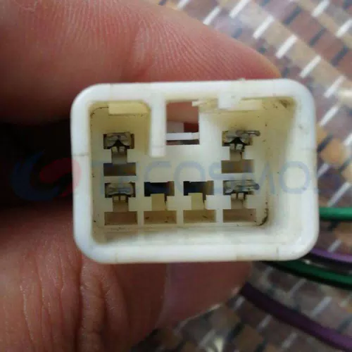 6-Pin CD Plug Car Connector for Toyota Microphone CT6-0054G Copper Contact Material