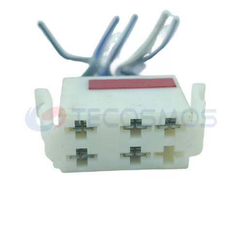 Auto Parts air Conditioning Control Panel Plug Suitable for Volkswagen Audi 6-pin Female CT6-0056m - image 2