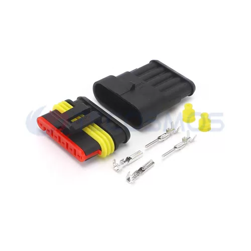 AMP Fast Connect 6-Pin Automatic Power Connector Male to Female Plug 1 2 3 4 5 6 Pin Fast Connect Plugs - image 3