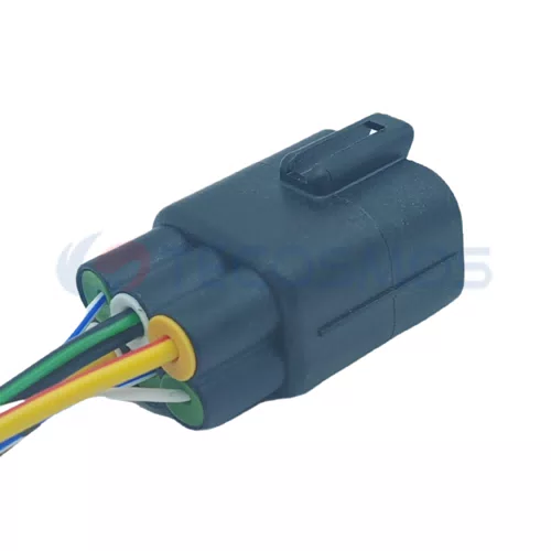 Auto Parts Car Plug Connector Waterproof Shell Suitable for Ford Buick 6-pin Female CT6-0102g - image 5
