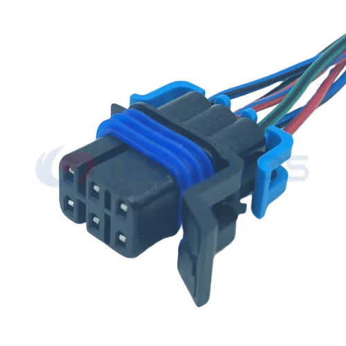 Chevrolet 6-Pin Female CT6-0119M-1 IP66 Waterproof Shell Harness Connector Automotive Fuel Pump Sensor Copper Wire... - image 3