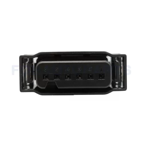 CT6-0130M Connector Wire 6pin Female for Mercedes-Benz Front Radar Black 4-Wire All Access