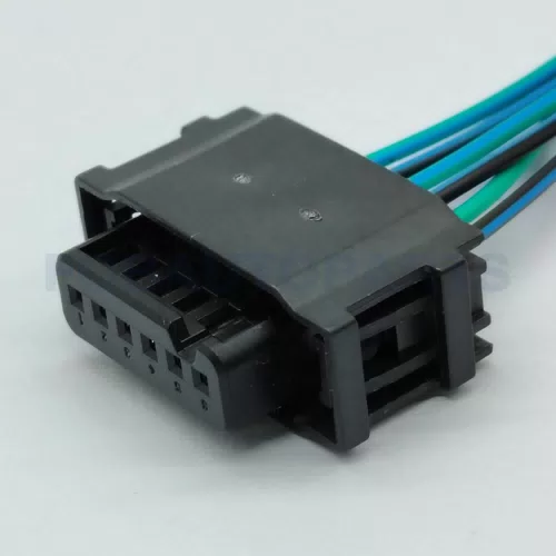 CT6-0130M Connector Wire 6pin Female for Mercedes-Benz Front Radar Black 4-Wire All Access - image 5